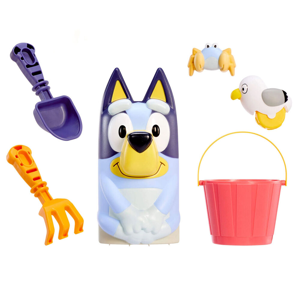 Little Tikes 1y+ Bluey Beach Day Sandbox w/6 Accessories Outdoor Sandpit Toy — image 2