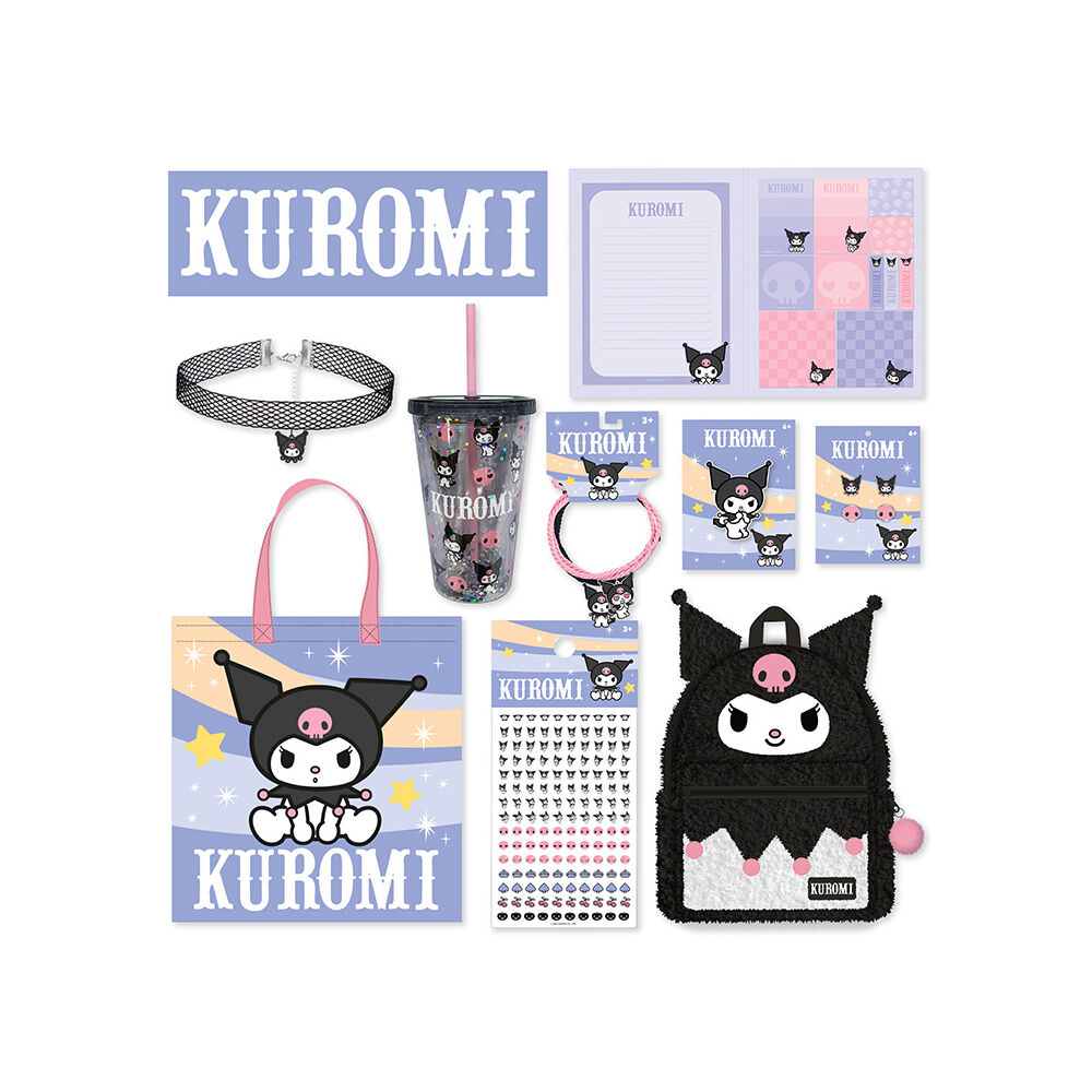 Kuromi Sanrio Showbag Trendy Backpack & Accessories 5y+ Kids — image 6
