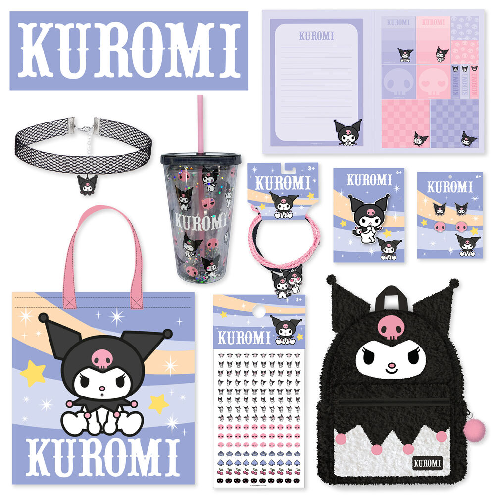 Kuromi Sanrio Showbag Trendy Backpack & Accessories 5y+ Kids — image 7