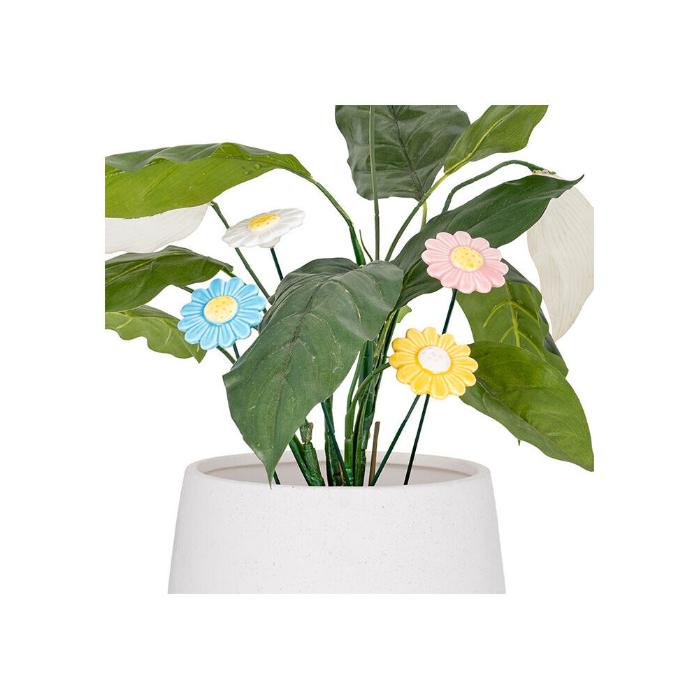 A.Fresco Daisy Ceramic Stick Outdoor Decoration 30cm Multicoloured Assorted — image 3