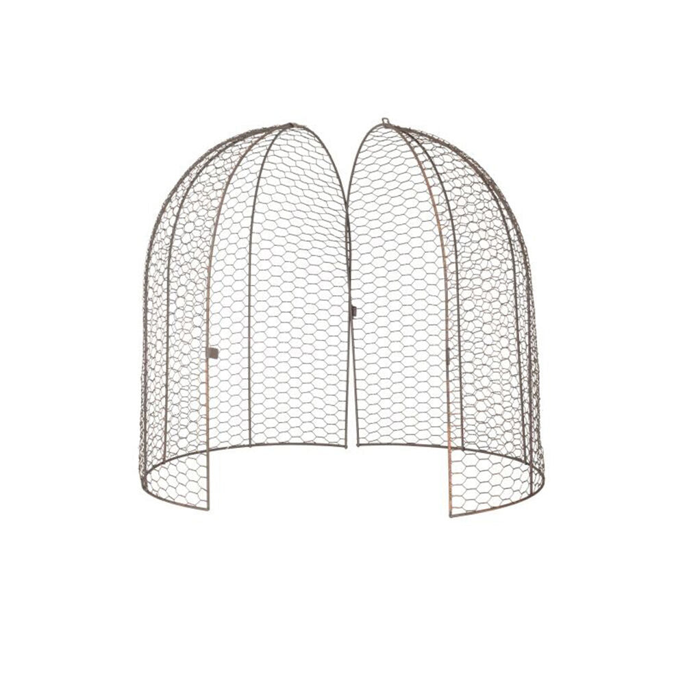 A.Fresco Large Cloche Dome Outdoor Decoration 41x51cm Rust Copper — image 2