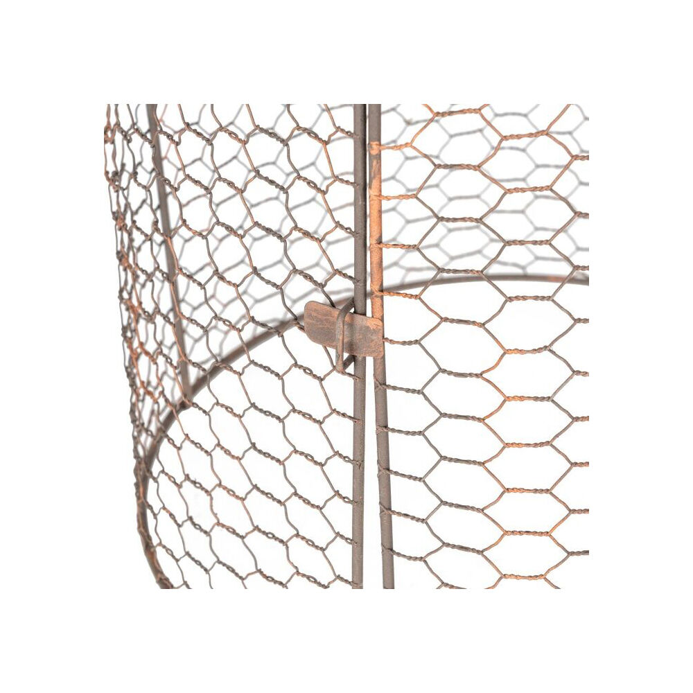 A.Fresco Large Cloche Dome Outdoor Decoration 41x51cm Rust Copper — image 3