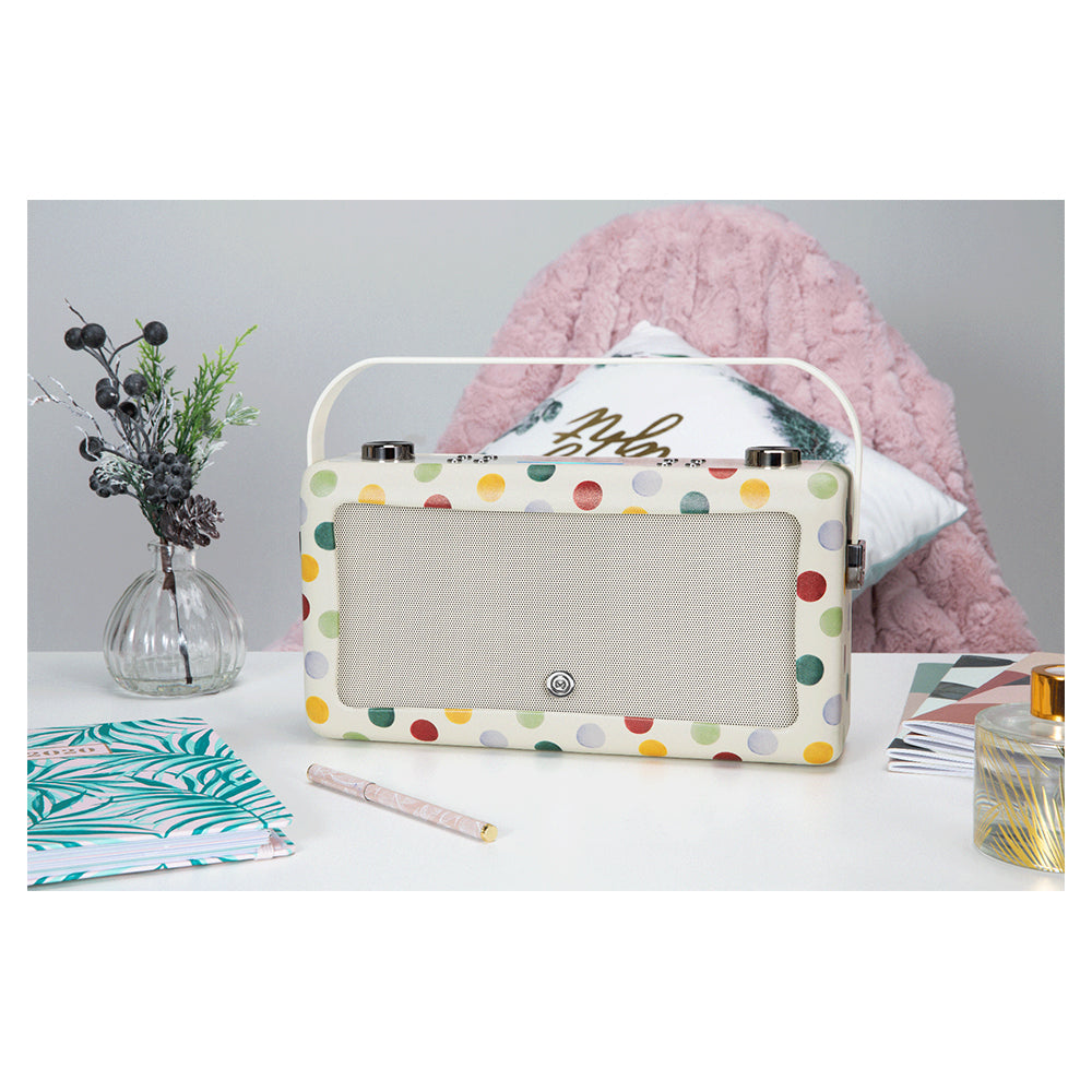 VQ View Quest Emma Bridgewater Hepburn Alexa Voice Bluetooth Speaker Polka Dot — image 2