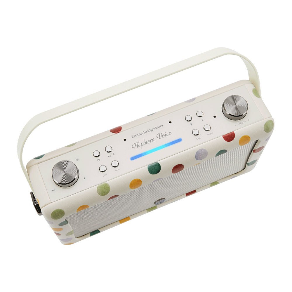 VQ View Quest Emma Bridgewater Hepburn Alexa Voice Bluetooth Speaker Polka Dot — image 3