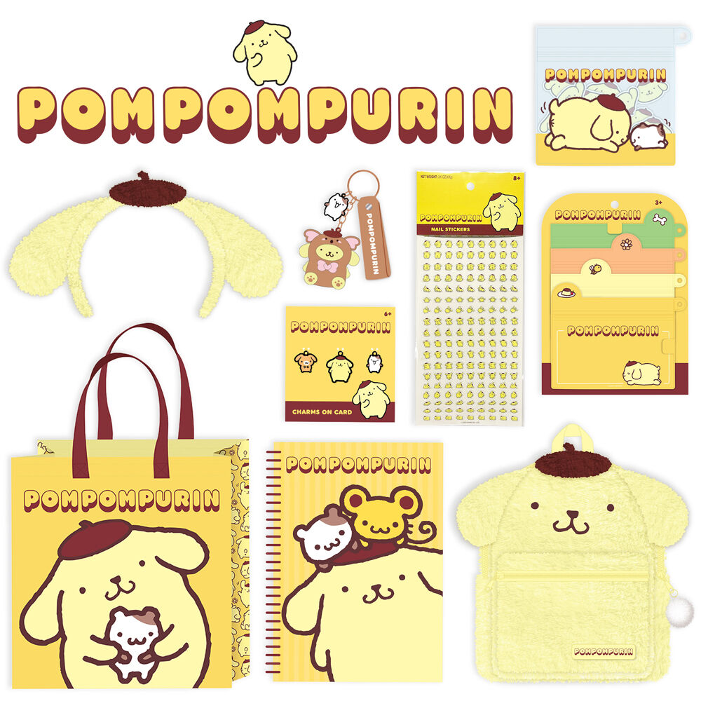 Pompompurin Showbag with Charms, Accessories, Backpack - Yellow - 5y+ — image 7