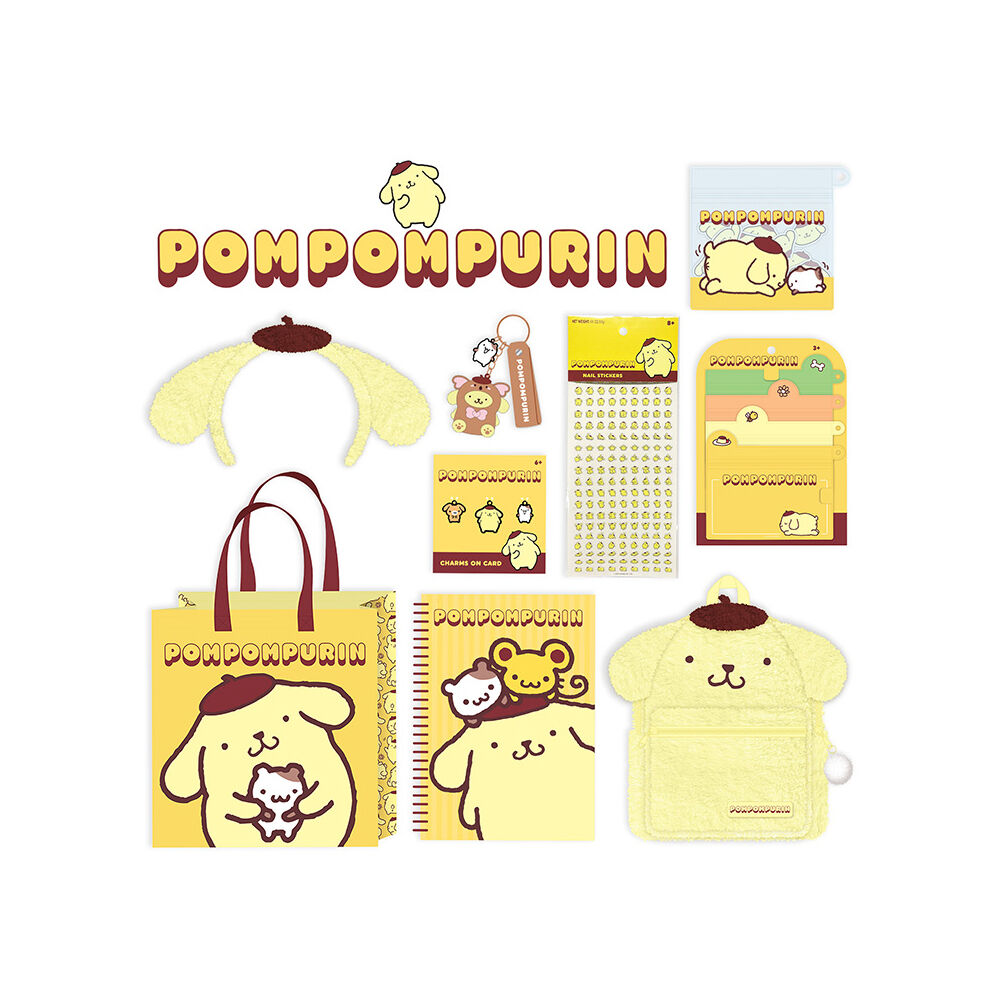 Pompompurin Showbag with Charms, Accessories, Backpack - Yellow - 5y+ — image 9