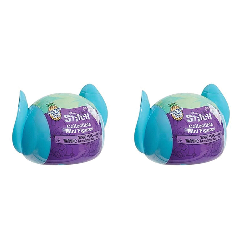 Disney Stitch Swirl-A-Stitch Clip On Figure Kids/Children Toy Assorted 3y+ (2 Pack)