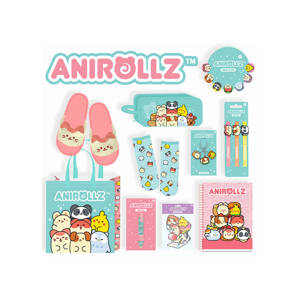 Anirollz Showbag with Cute Eraser, Slippers, Pen Set - Multi - 8y+ — image 8