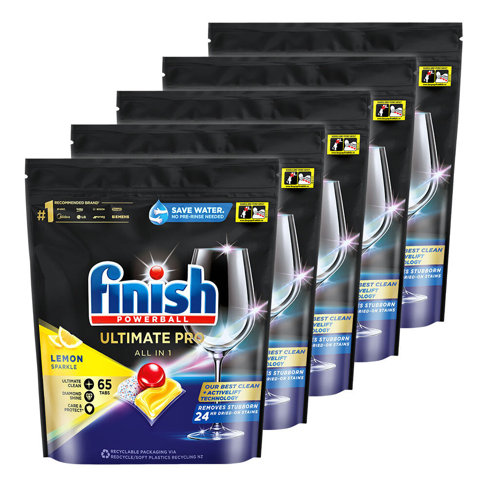 Finish Ultimate Pro Powerball Dishwashing Tablets Lemon Sparkle (325 Pieces)