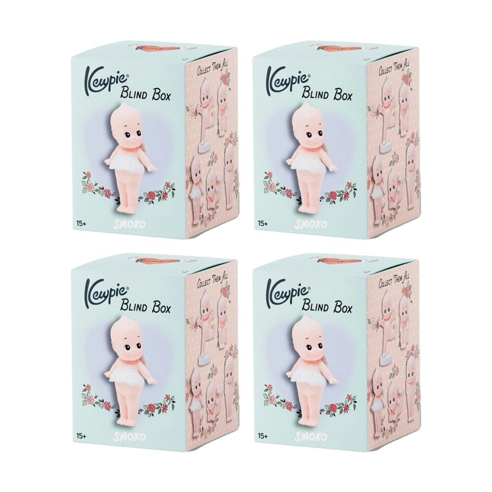 Smoko Kewpie Classic Blind Box Toy Collectable Figurine 15Y+ Assorted (4 Pack)