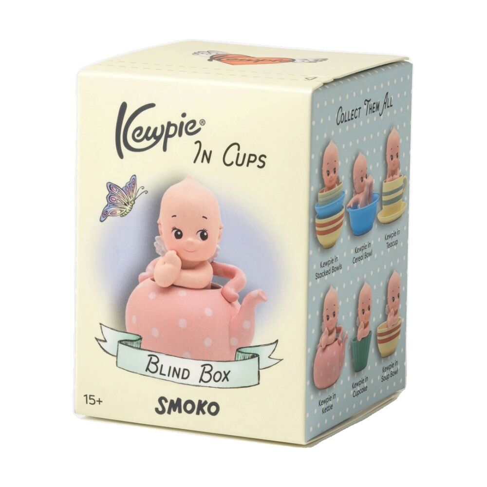 Smoko Kewpie in Cups Blind Box Toy Collectable Figurine 15Y+ Assorted (4 Pack) — image 2