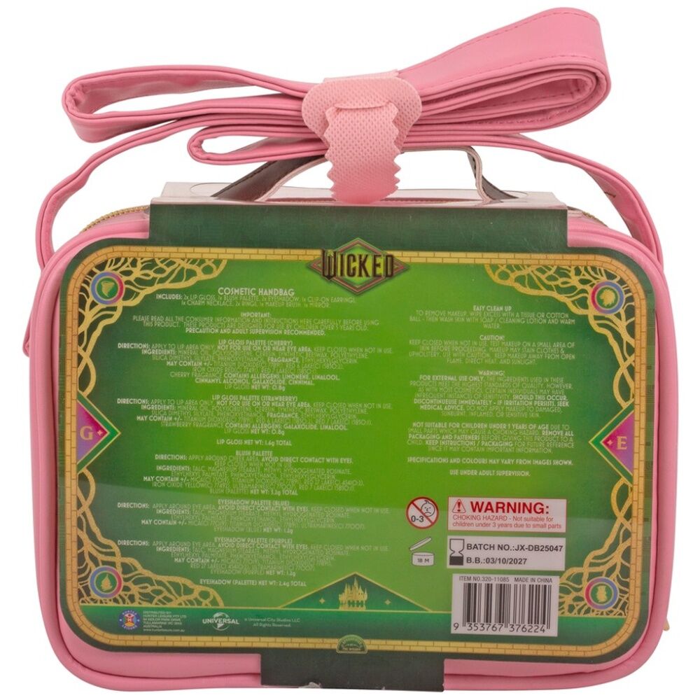 Wicked Cosmetic & Jewlery Handbag Kids Makeup Craft Set/Activity 5y+ (11 Pieces) — image 2