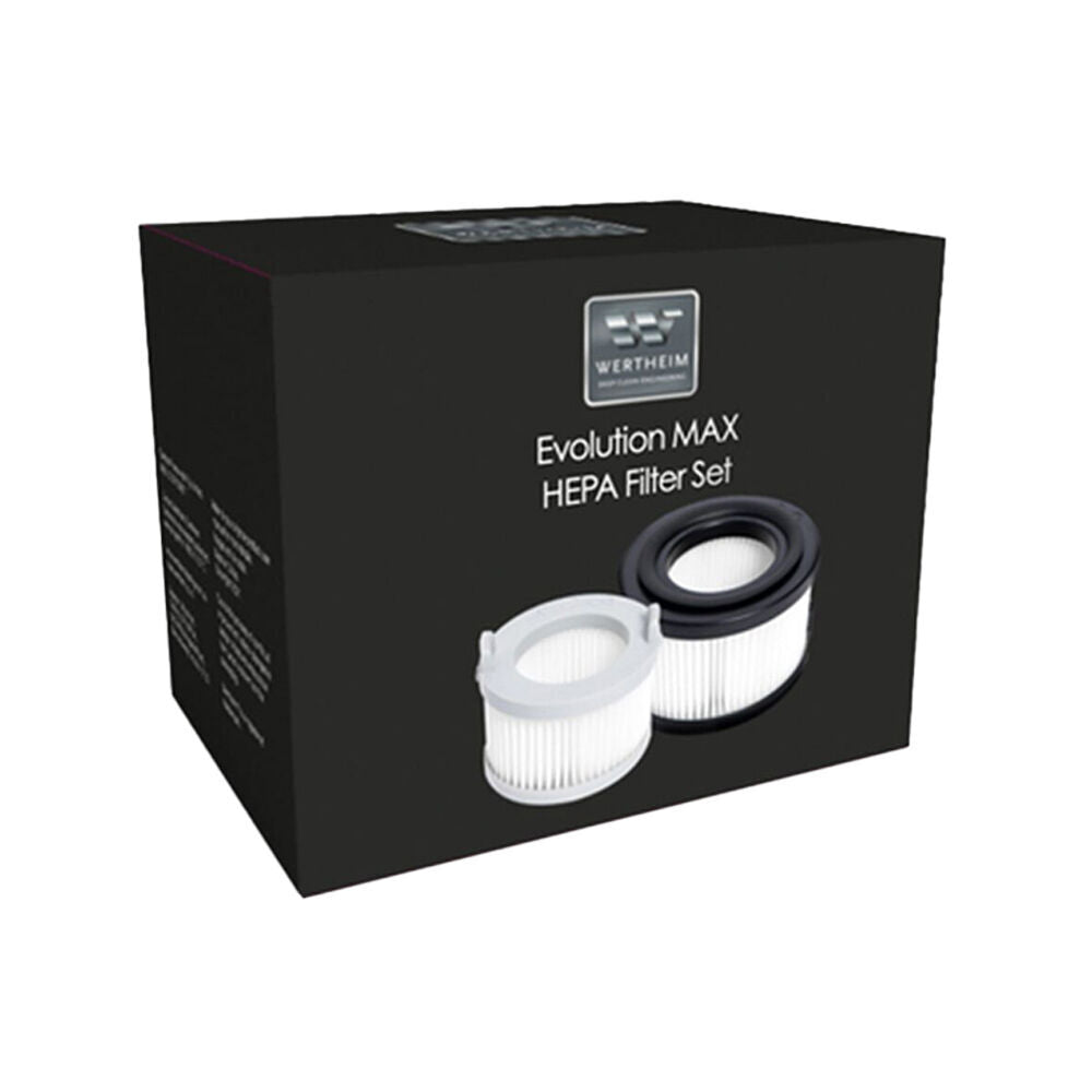 Wertheim Evolution MAX HEPA Filter Attachment for Stick Vacuum Cleaner White (2 Pack) — image 2