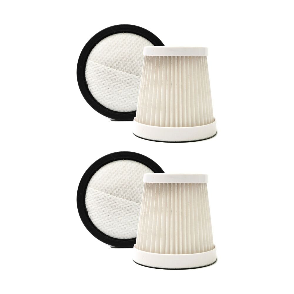 i-Vac Pets S40 Exhaust & HEPA Filter Set For Stick Vacuum Cleaner (2 Pack)
