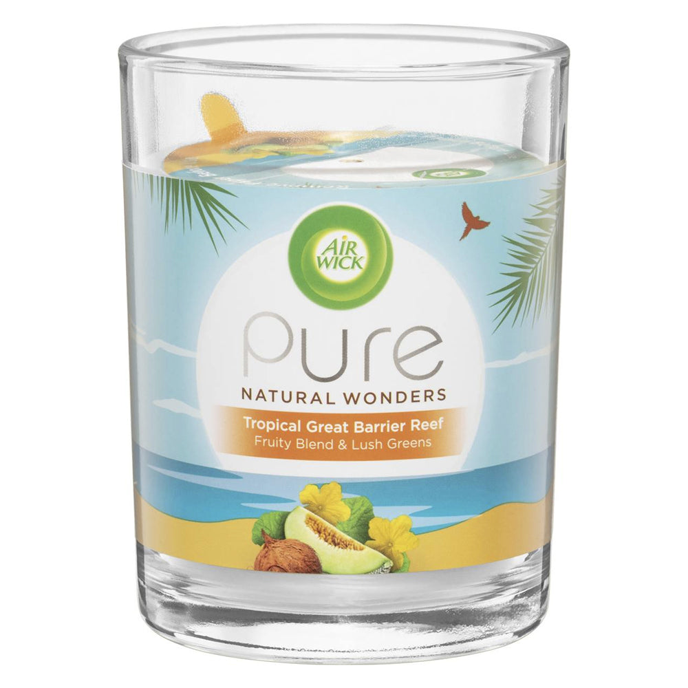Air Wick Pure Natural Wonders Scented Candle Great Barrier Reef Home Decor (2 Pack) — image 2