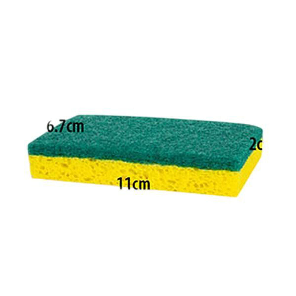 Fresh Start 5x 6pc Heavy Duty Cellulose Dishwashing Sponge Scour Pad Value — image 3
