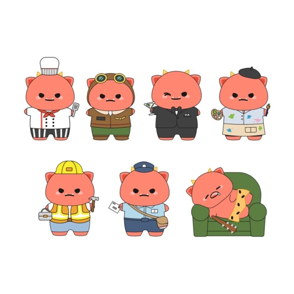 Smoko 15Y+ Roni Oni Works Too Hard Blind Box Toy Collectable Figurine Assorted — image 3