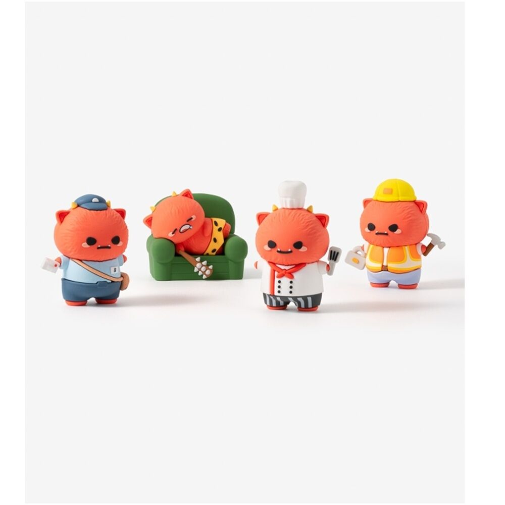 Smoko Roni Oni Works Too Hard Blind Box Toy Collectable Figure 15Y+ Assorted (2 Pack) — image 5