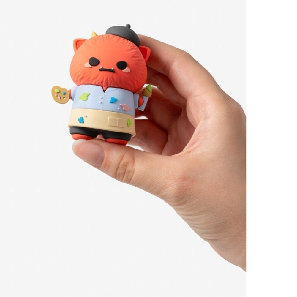 Smoko Roni Oni Works Too Hard Blind Box Toy Collectable Figure 15Y+ Assorted (2 Pack) — image 6
