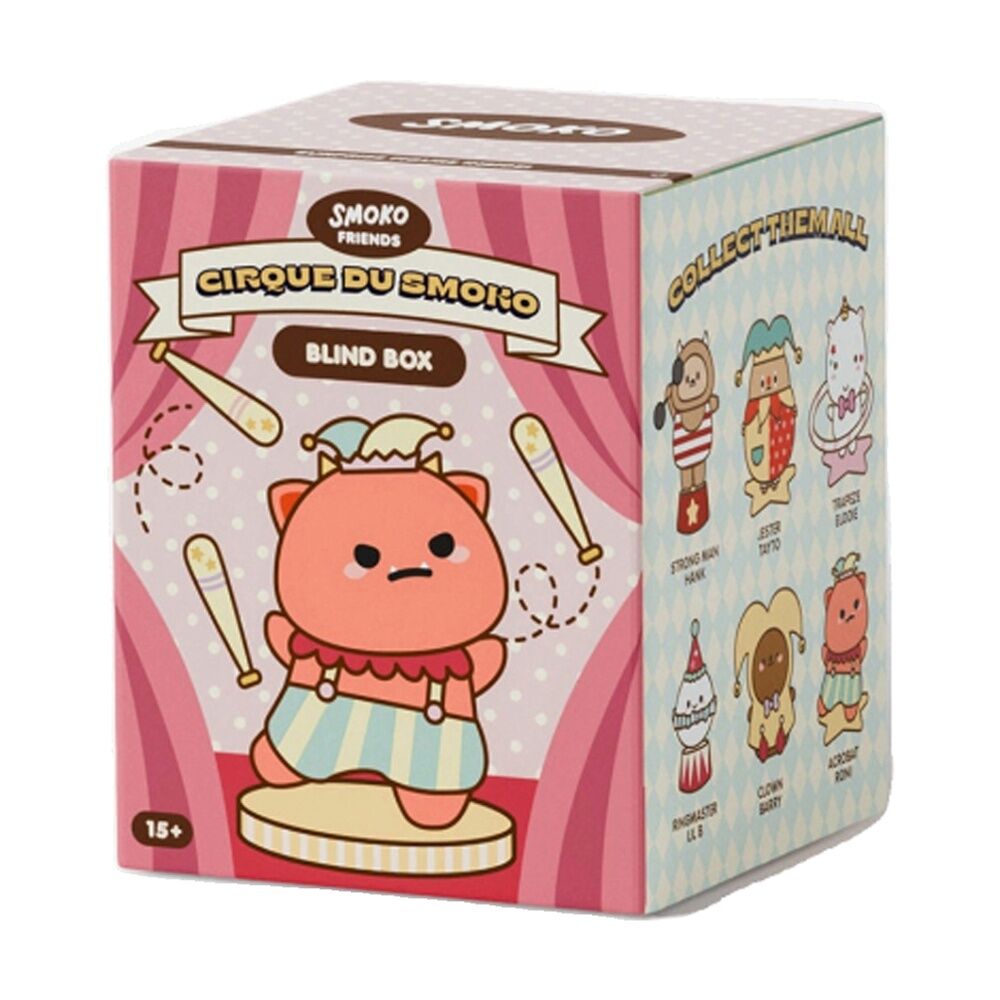 Smoko 15Y+ Friends Circus Blind Box Toy Collectable Figurine Assorted
