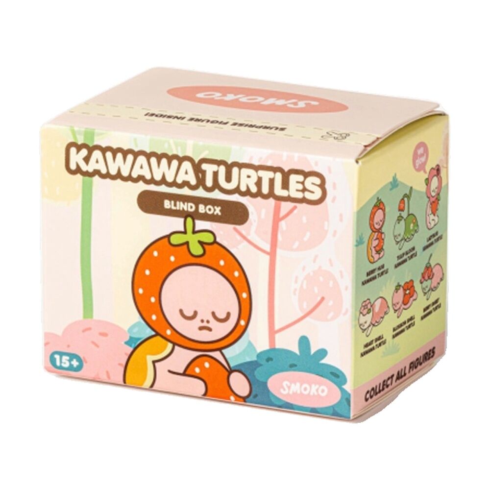 Smoko Kawawa Turtles Blind Box Toy Collectable Figurine 15Y+ Assorted (2 Pack) — image 2