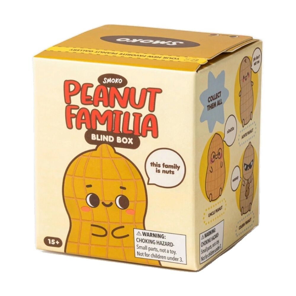 Smoko 15Y+ Peanut Familia Blind Box Toy Collectable Figurine Assorted
