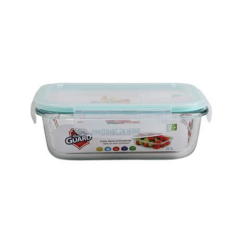 Fresh Guard Microwavable Glass Airtight Food Storage Container 630ml (12 Pack) — image 2