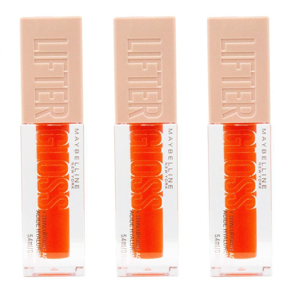 Maybelline Newyork LifterGloss Hydrating Lip Gloss 5.4ml Sweetheart 23 (3 Pack)
