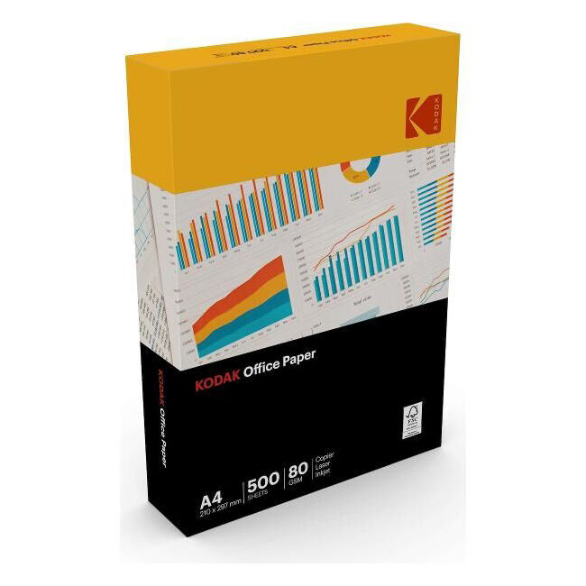 Kodak A4 Printing 500-Sheet Office Paper 80gsm Copier Laser Injket Stationery — image 2