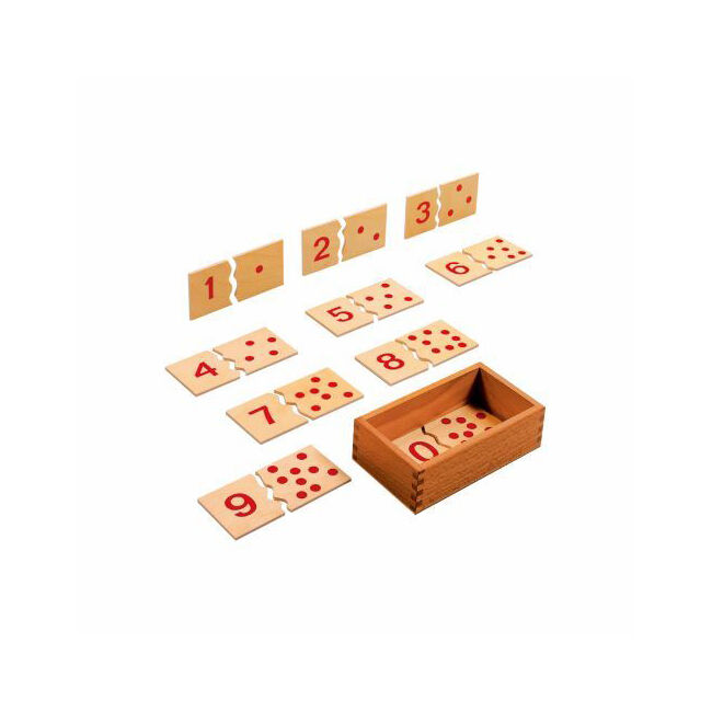 Educo Number Puzzles 1 - 10 Educational Toy Math Skills Children/Kids 3y+