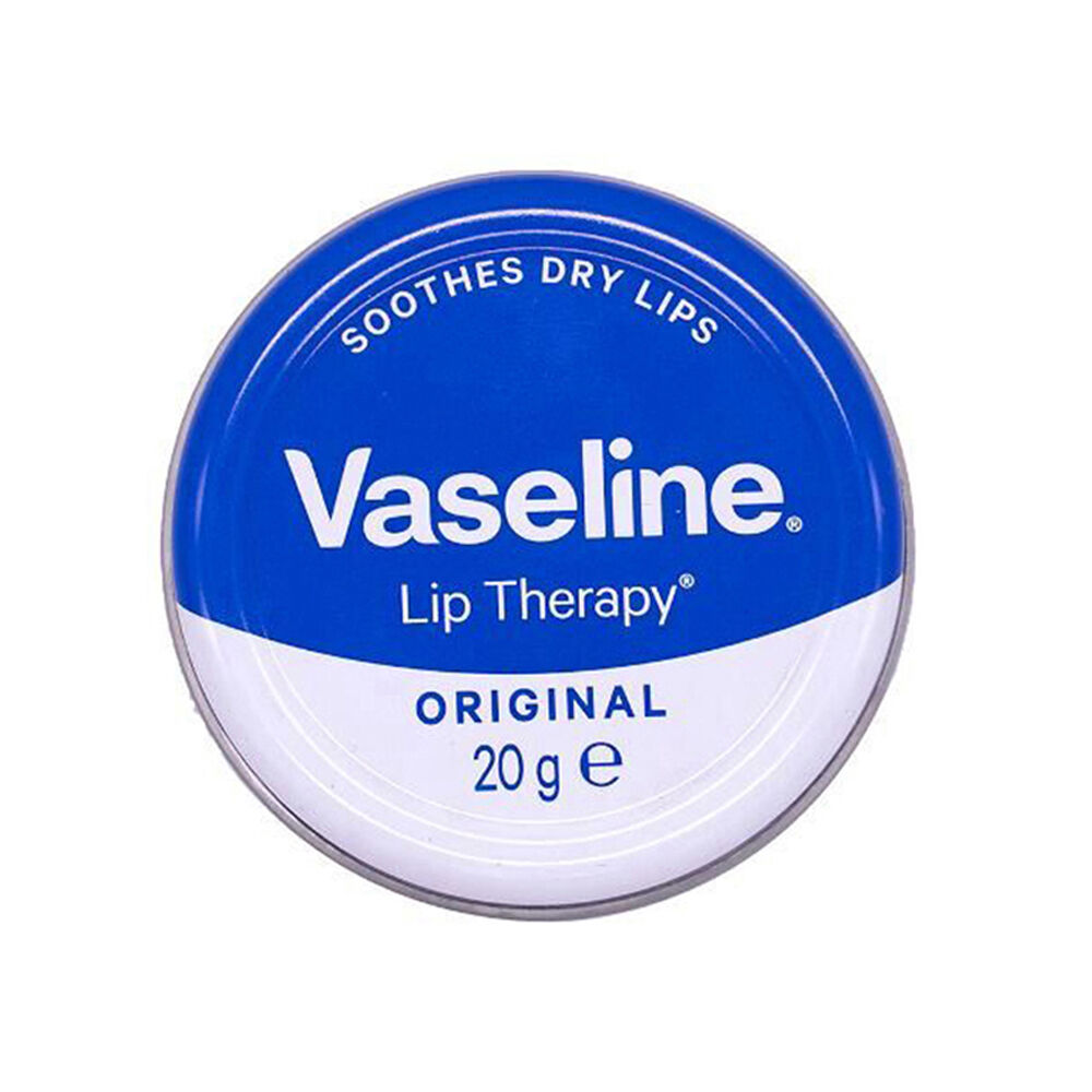 Vaseline 20g Original Lip Therapy Petroleum Moisturising Jelly Balm