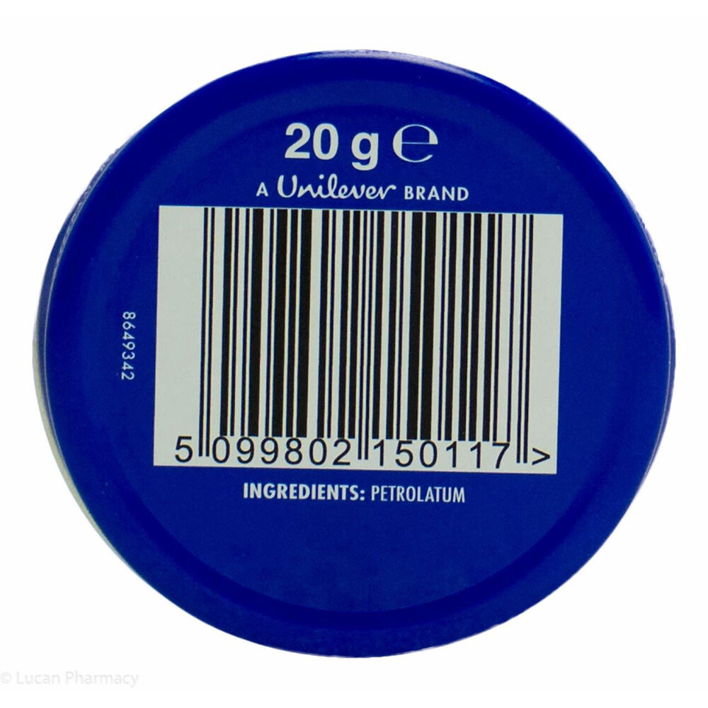 Vaseline 20g Original Lip Therapy Petroleum Moisturising Jelly Balm — image 3