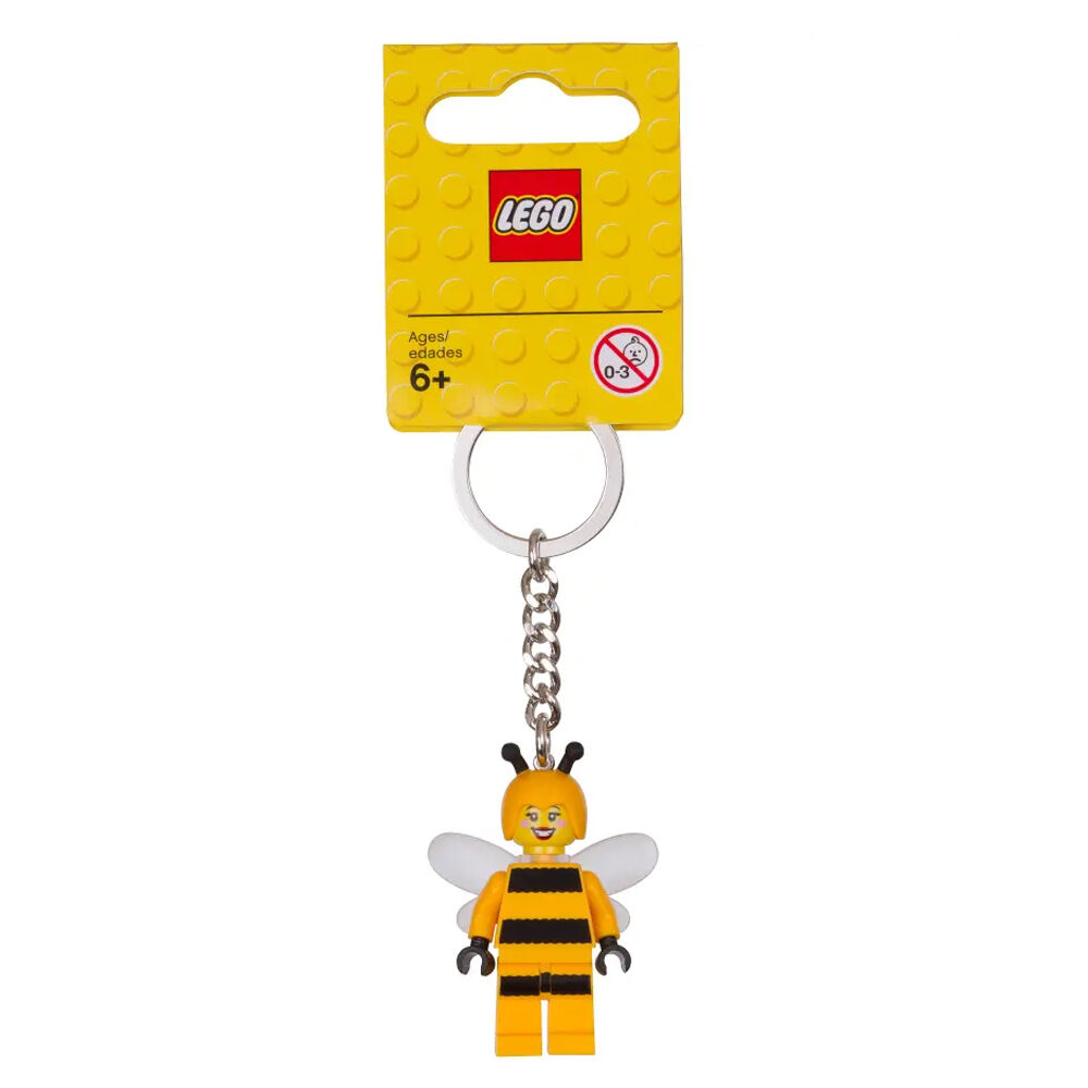 Lego Key Ring Bag Charm Brick Keychain Light Bumble Bee Hanging Accessory