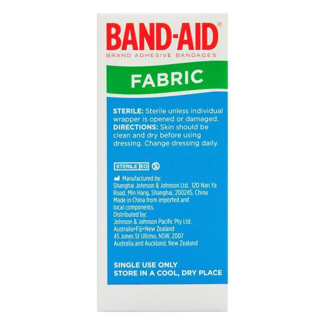 Band-Aid 50pc Band-Aid Brand Adhesive Bandages Fabric Strips Wound Protection (8 Pack) — image 5