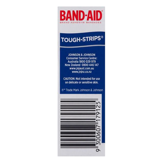 Band-Aid Brand Adhesive Bandages Tough Strips Wound Protection (20 Pieces) — image 4