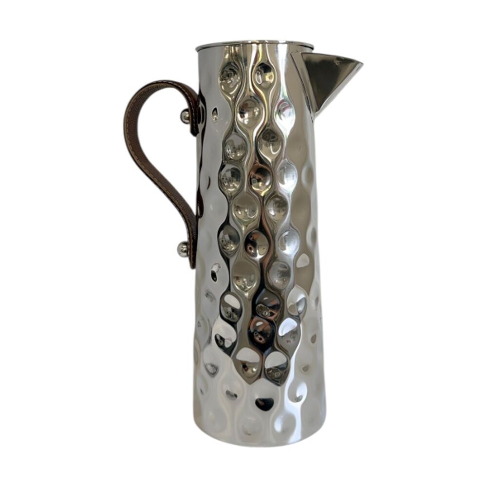 SS Collective Bolt Hammer Leather Handle Jug/Pitcher — Large 33cm 2.5l