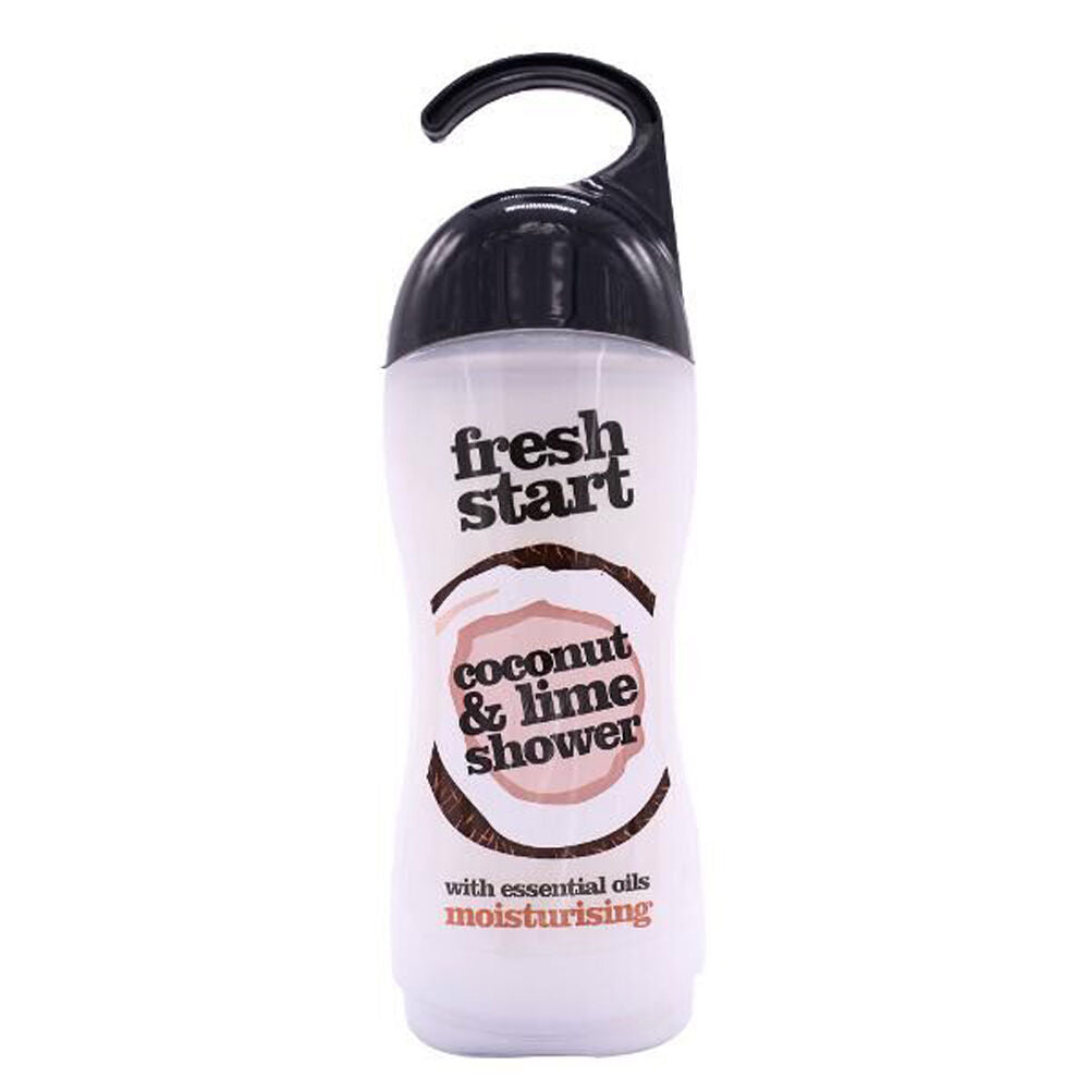 Fresh Start Shower Gel Body Wash w/ Coconut & Lime Scent 400ml White (12 Pack) — image 2