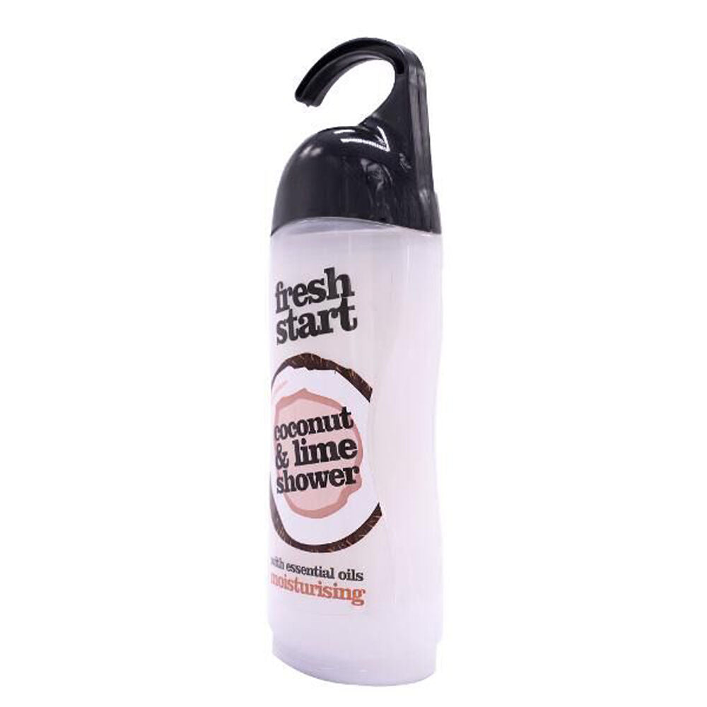 Fresh Start 400ml White Shower Gel Body Wash w/ Coconut & Lime Scent — image 4