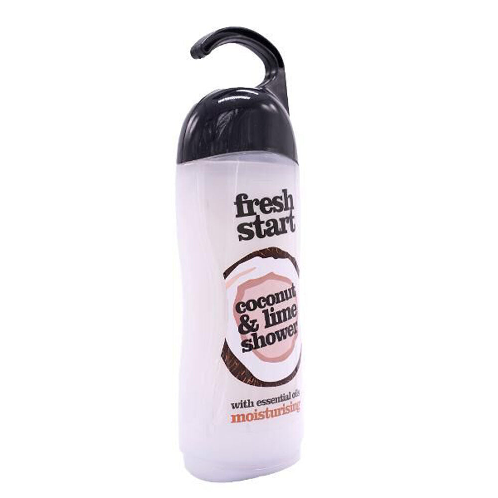 Fresh Start 400ml White Shower Gel Body Wash w/ Coconut & Lime Scent — image 3