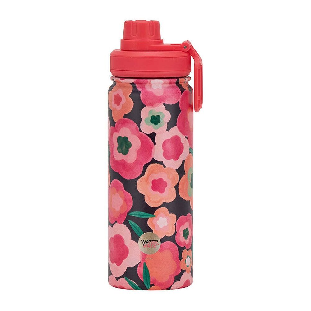 Annabel Trends Watermate 550ml Stainless Steel Bottle Tumbler Midnight Blooms (2 Pack) — image 2