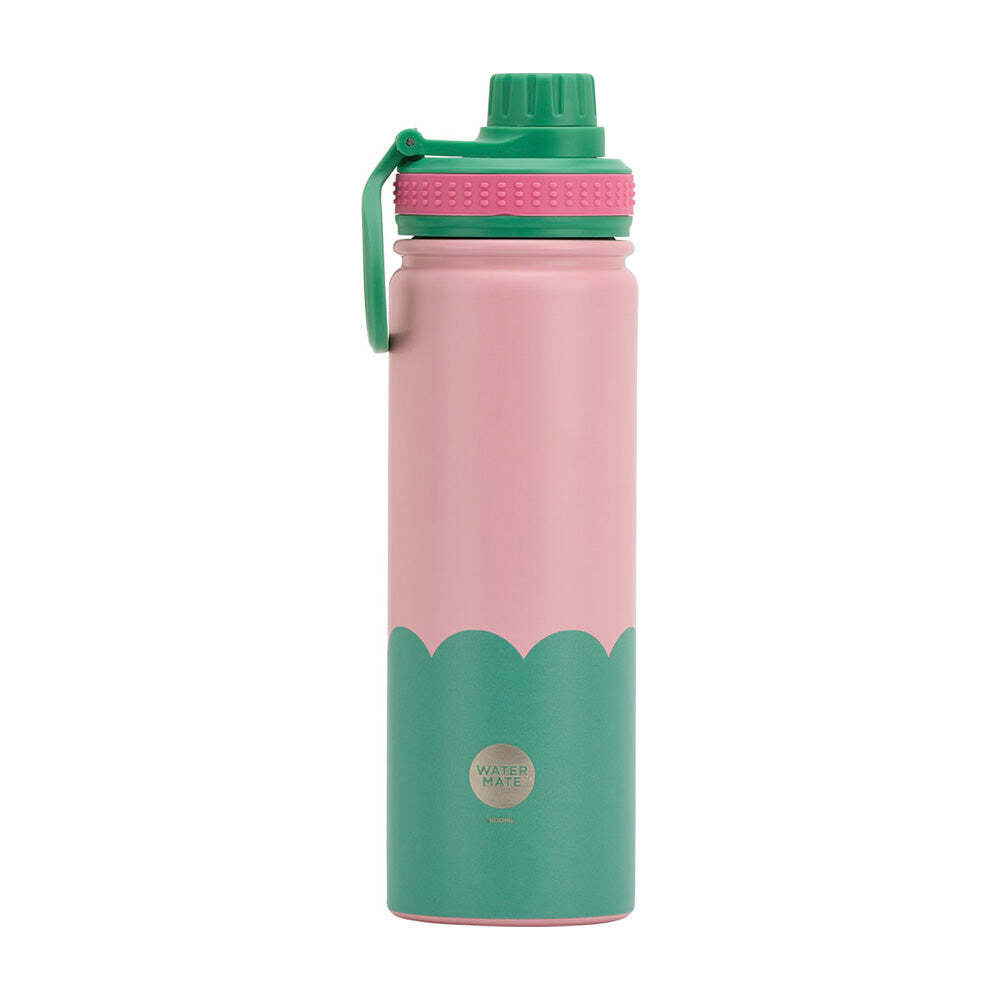 Annabel Trends Watermate Wave 600ml Stainless Steel Bottle Tumbler Musk Green (2 Pack) — image 2