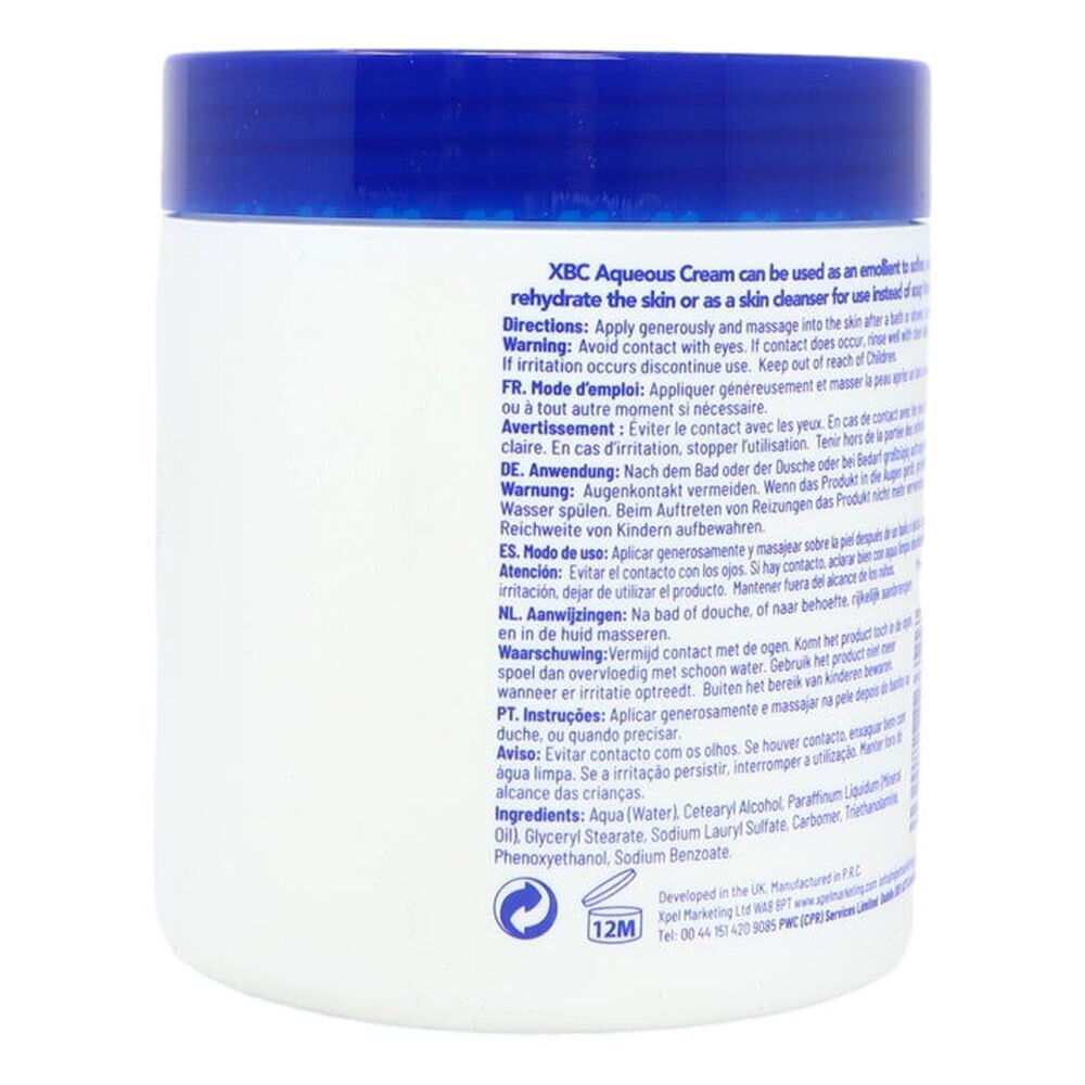 XBC 12PK Aquenous Moisturising Lotion Relief For Dry Skin Fragrance 500ml — image 4