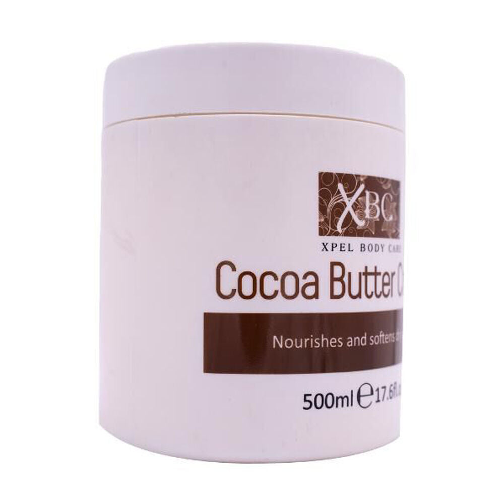 XBC 500ml Cocoa Butter Cream Moisturising Body Lotion For Dry Skin — image 2