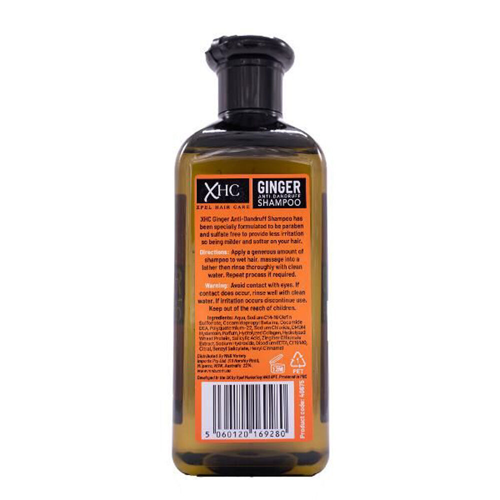XHC Nourishing Anti-Dandruff Ginger Shampoo 400ml SLES & Paraben-Free (12 Pack) — image 5