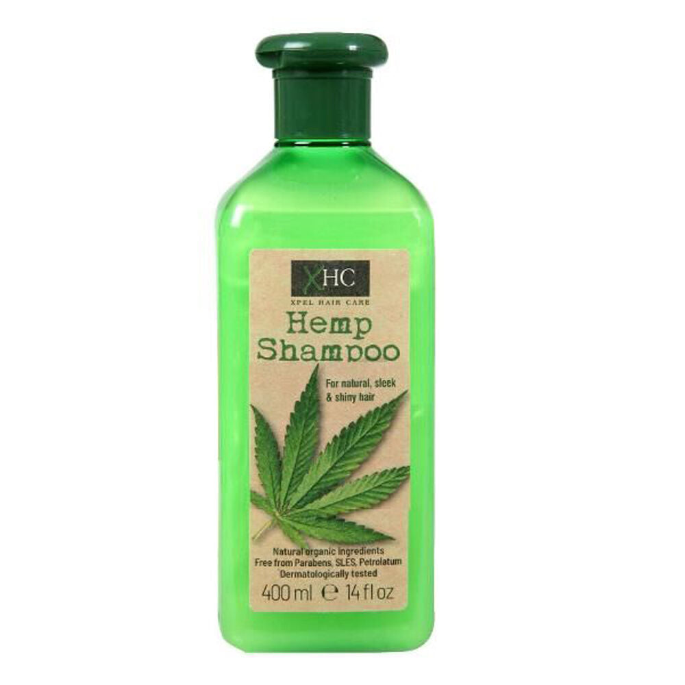 XHC Natural Organic Hemp Shampoo For Sleek & Shiny Hair 400ml Paraben Free (12 Pack) — image 2