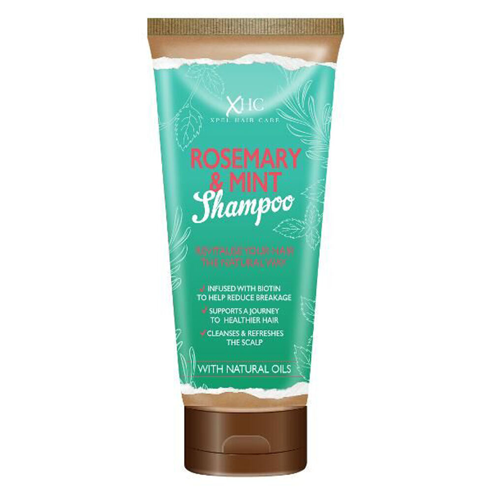 XHC 300ml Rosemary & Mint Shampoo For Dry Scalp Hair Split Ends