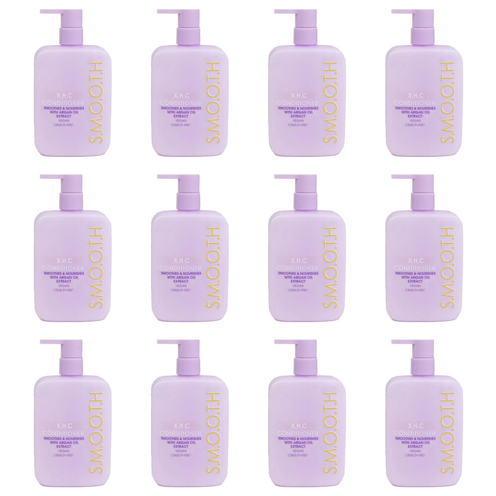 XHC Smooth Conditioner w/ Argan Oil Extract For All Hair Types 350ml (12 Pack)