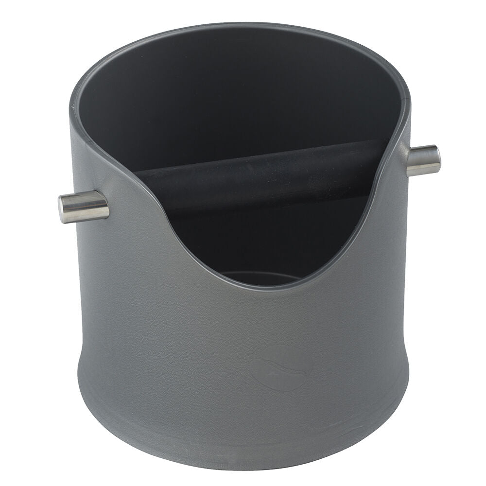 4181gy-crema-pro-polypropylene-knock-bin-coffee-grinds-tamper-tube-110mm-grey