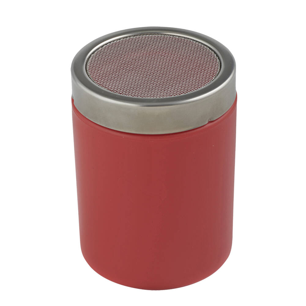 Crema Pro Cocoa Shaker Flour Powder Duster Sprinkler Kitchen/Barware Red (2 Pack) — image 2