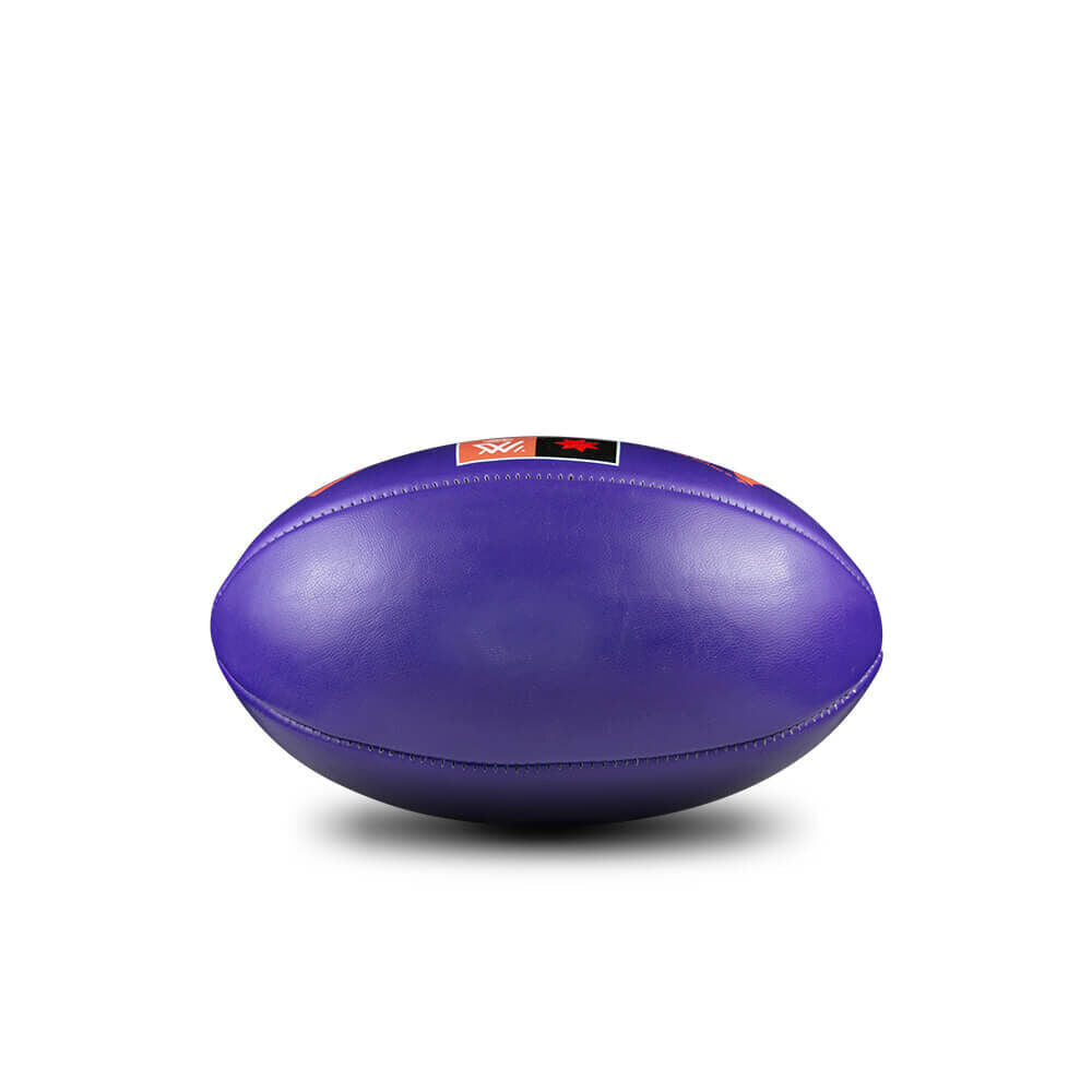 Sherrin 20cm Purple PVC Mini AFLW Replica Recreational Play Football — image 2